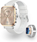 Luxora Womens Smartwatch 1.75in AMOLED - Elegant Health & Bluetooth