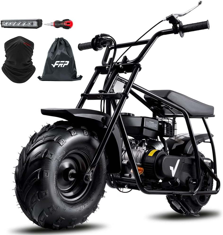 FRP 99 CC Gas Powered Mini Dirt Bike for Kids and Adults