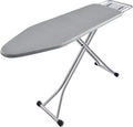 Ironing Board Heat Resistant Cover with Steam Rest - Sturdy Foldable