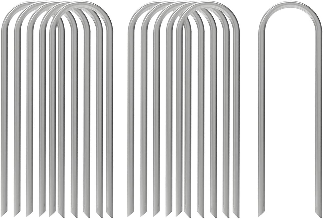 100x Metal Garden Stakes - Multipurpose Yard Essentials