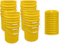 5 Gallon Food Grade Plastic Pail with Gamma Seal Lid - Airtight