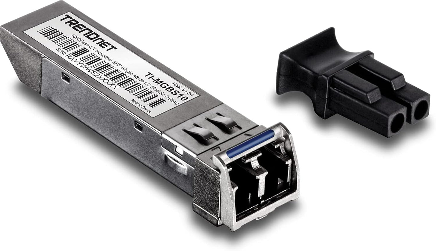 TRENDnet SFP to RJ45 Industrial Module for Long Distance Networking