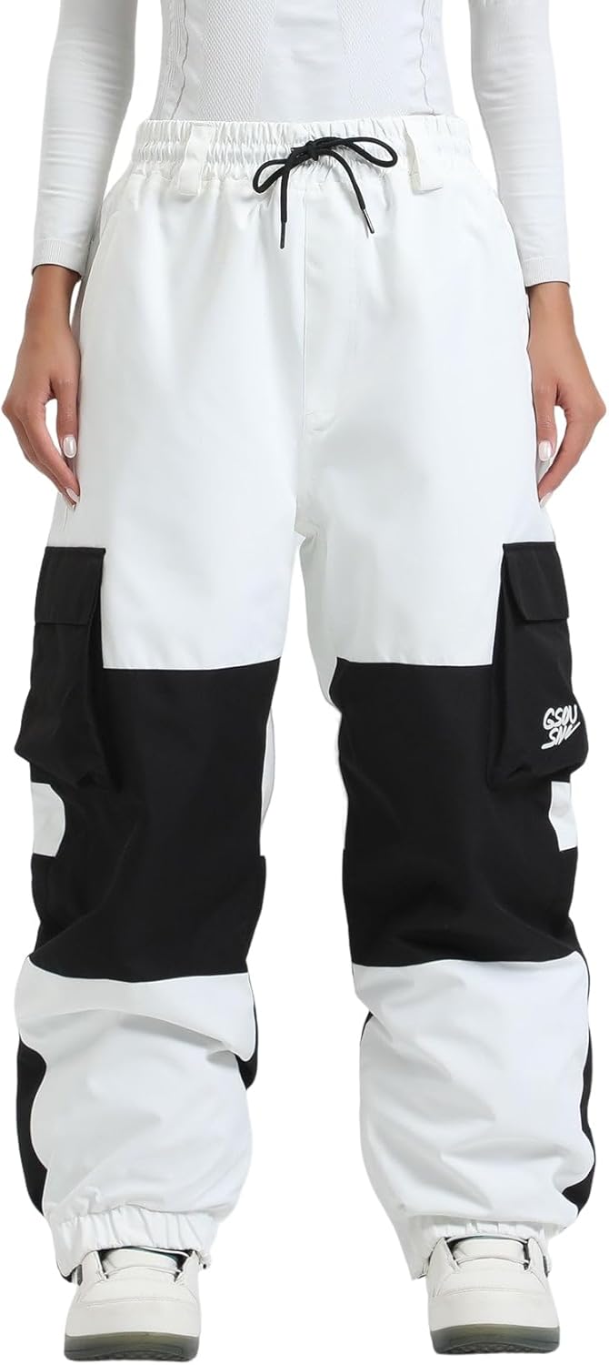 GSOU SNOW Women's Insulated Ski Pants | Waterproof & Windproof