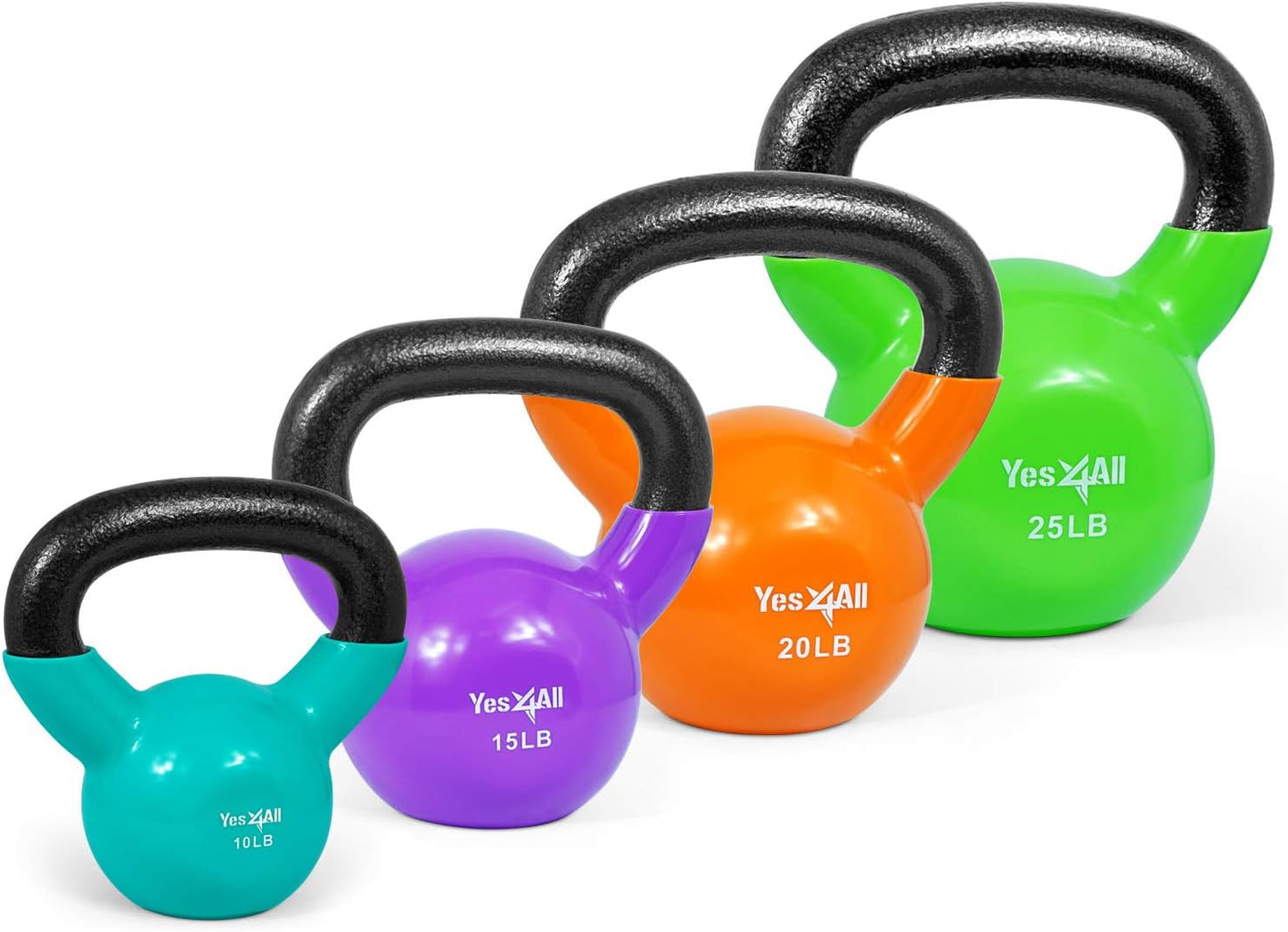 Yes4All Kettlebell Set for Full Body Workout and Strength Training