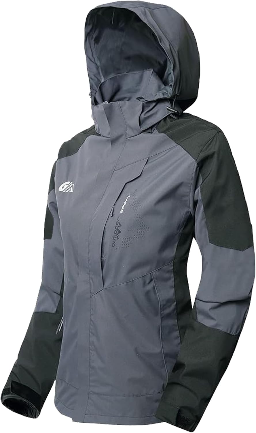 Women's Rain Jackets Waterproof Lightweight Windbreaker for Outdoors