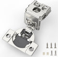 Furniware 1-1/2 in Overlay Soft Close Cabinet Hinges 105 - Smooth
