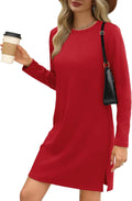 SAMPEEL Casual Long Sleeve Dress for Women - Travel Friendly Fit