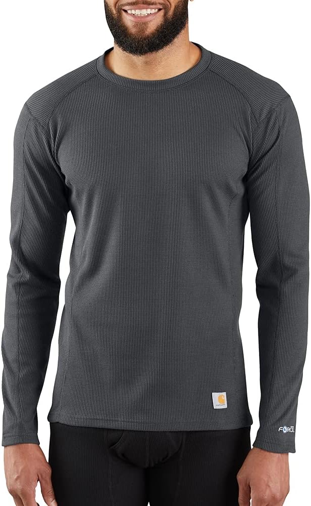 Carhartt Men's MBL113 Base Force Midweight Base Layer Crew