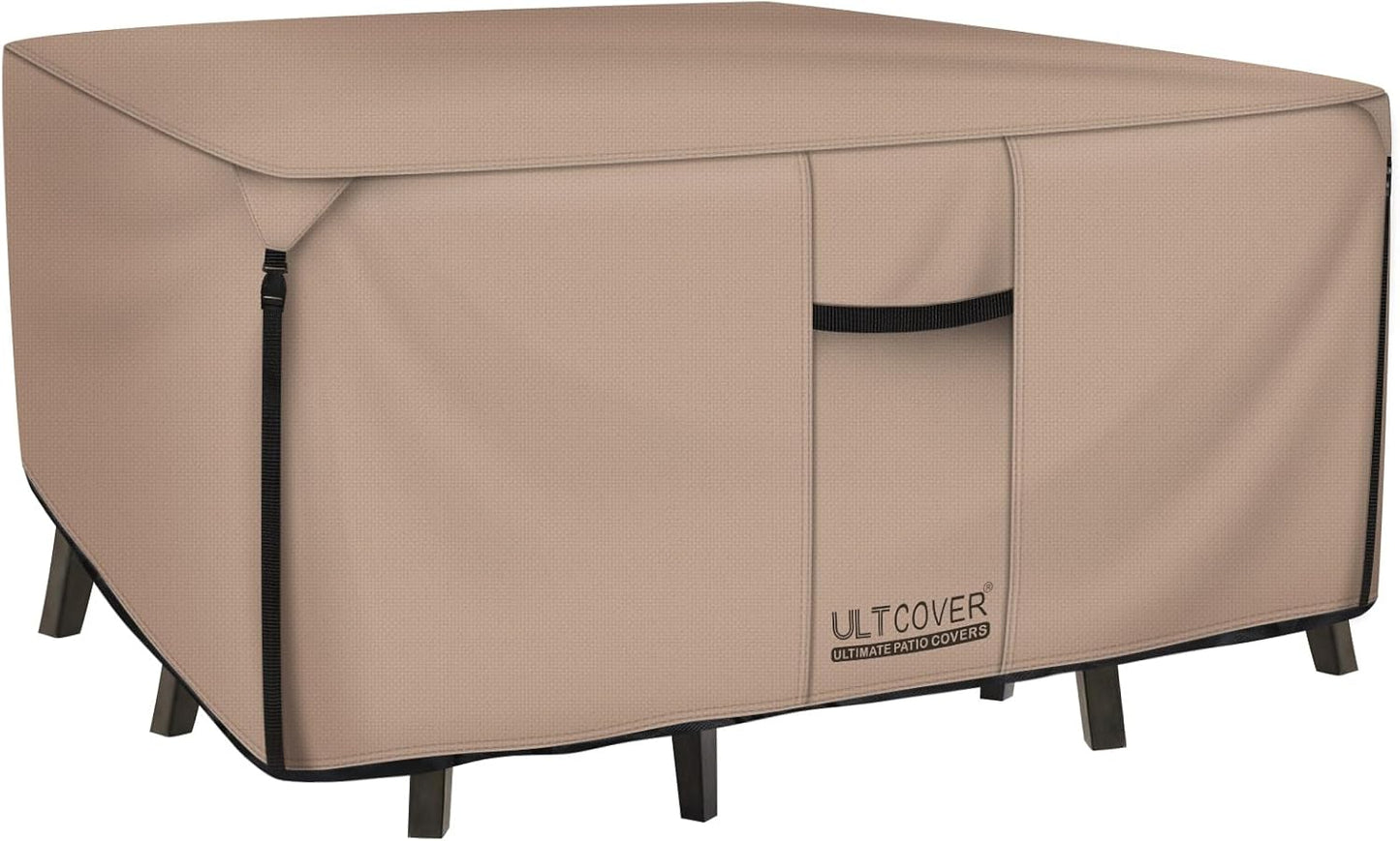 ULTCOVER Square Patio Heavy Duty Table Cover for 94 inch