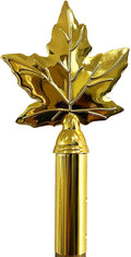 FRF FLAG Gold Brass Canadian Maple Leaf Finial for 1-in Flagpoles