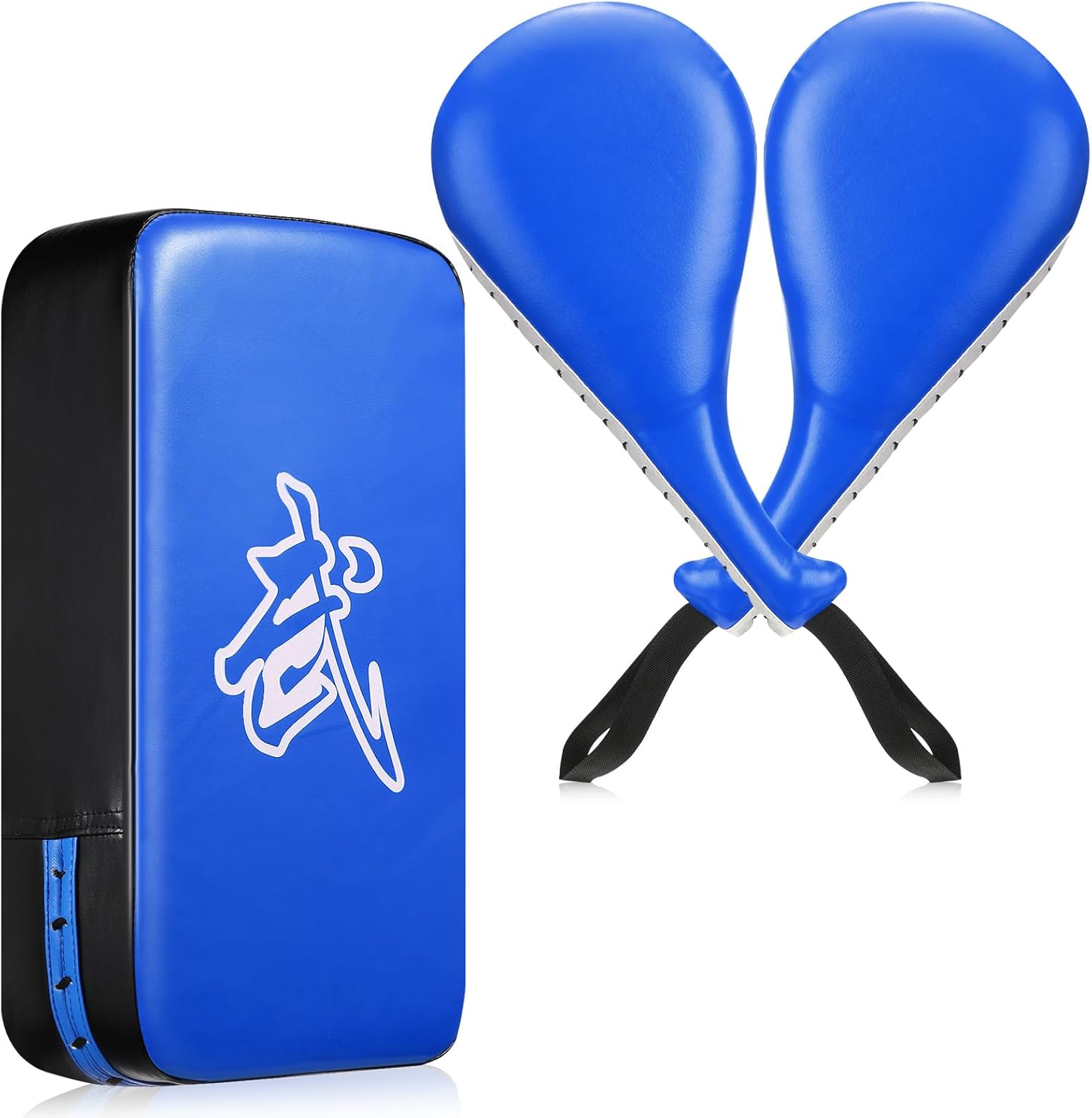 Taekwondo Kick Pads for Martial Arts Training and Sparring Gear