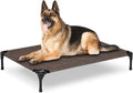 Elevated Dog Bed for Outdoor Large Raised Dog Cot - Cooling Mesh
