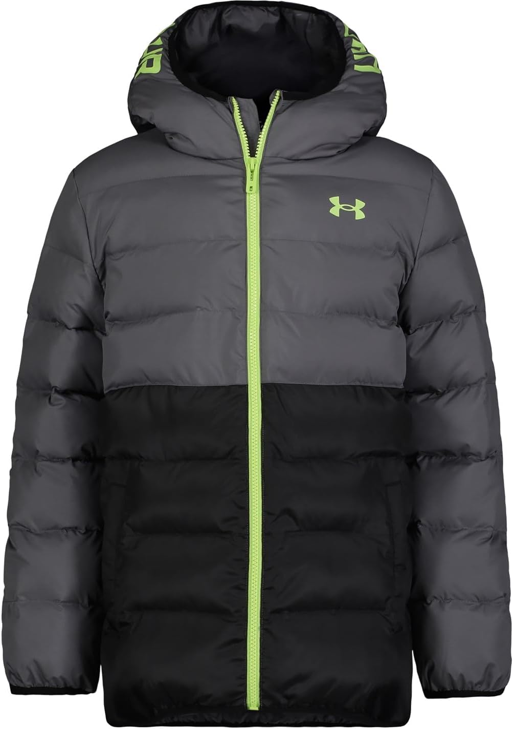 Under Armour boys Pronto Colorblock Puffer Jacket for Winter