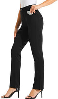 Willit Women's Yoga Dress Pants Straight Leg Work Slacks - Stretchy