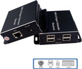 E-SDS USB Extender Over Cat5E/6 up to 196ft - 4-Port USB2.0 Extension
