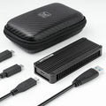 Wanfocyu Aluminum NVME SSD Enclosure - 10 Gbps Speed