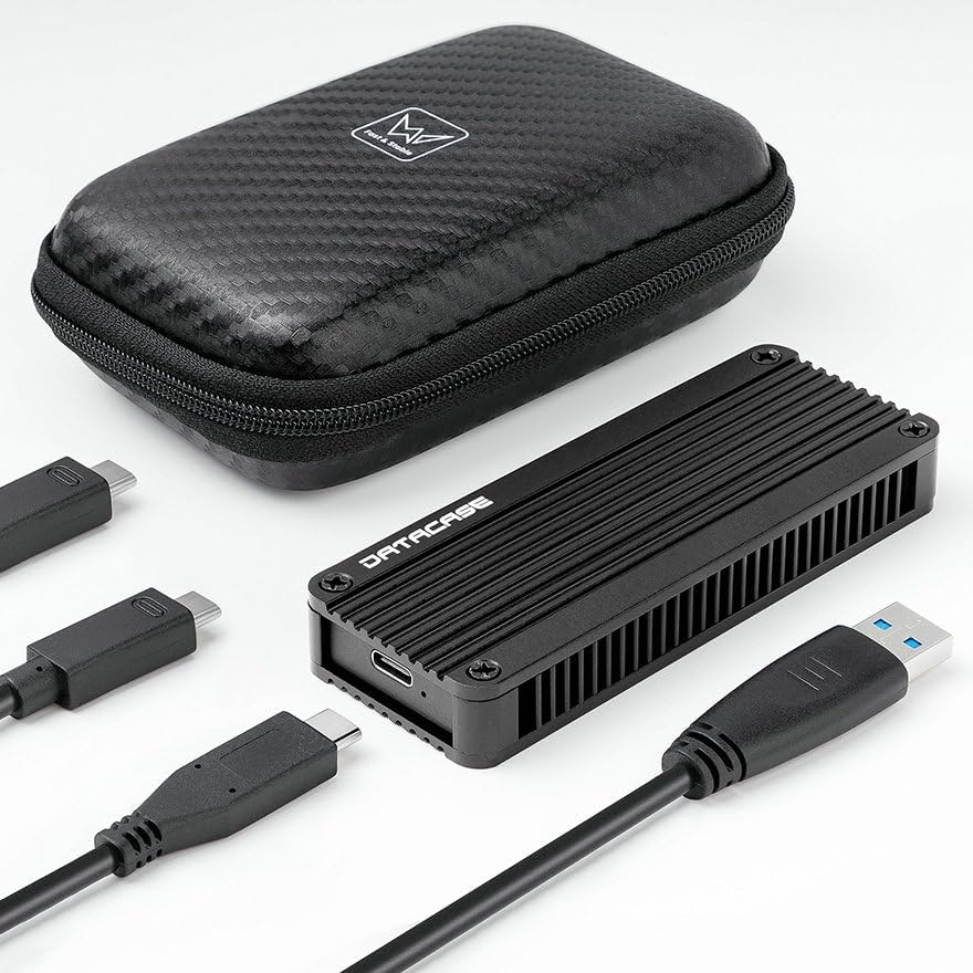 Wanfocyu Aluminum NVME SSD Enclosure - 10 Gbps Speed