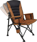Outdoor Folding Camping Chair Heavy Duty High Back - Padded Comfort