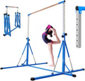 Gymnastics bar 5FT/6FT Adjustable Horizontal Bar for Kids - 500 lb
