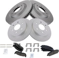 Front & Rear Ceramic Brake Pad and Rotor Kit for 2008-11 Armada