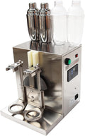 BREVELTION Electric Double-cup Milk Shaker - Perfect Bubble Tea Boba Maker