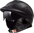 LS2 Helmets Rebellion Half Helmet - Drop-Down Sunscreen Fit