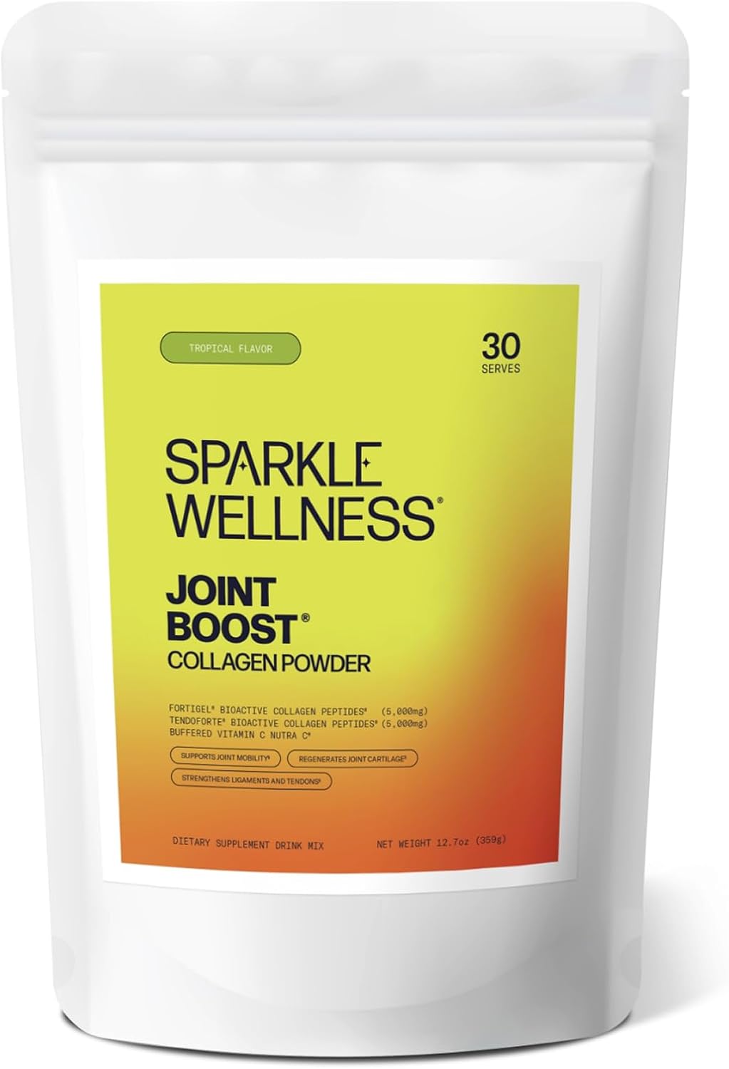 Sparkle Wellness Joint Boost Collagen Powder for Mobility Support