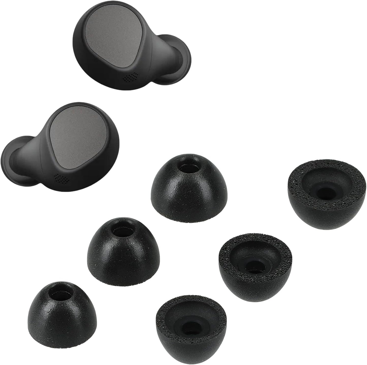 Memory Foam Ear Tips for Jabra Elite 7 Pro - Set of 6