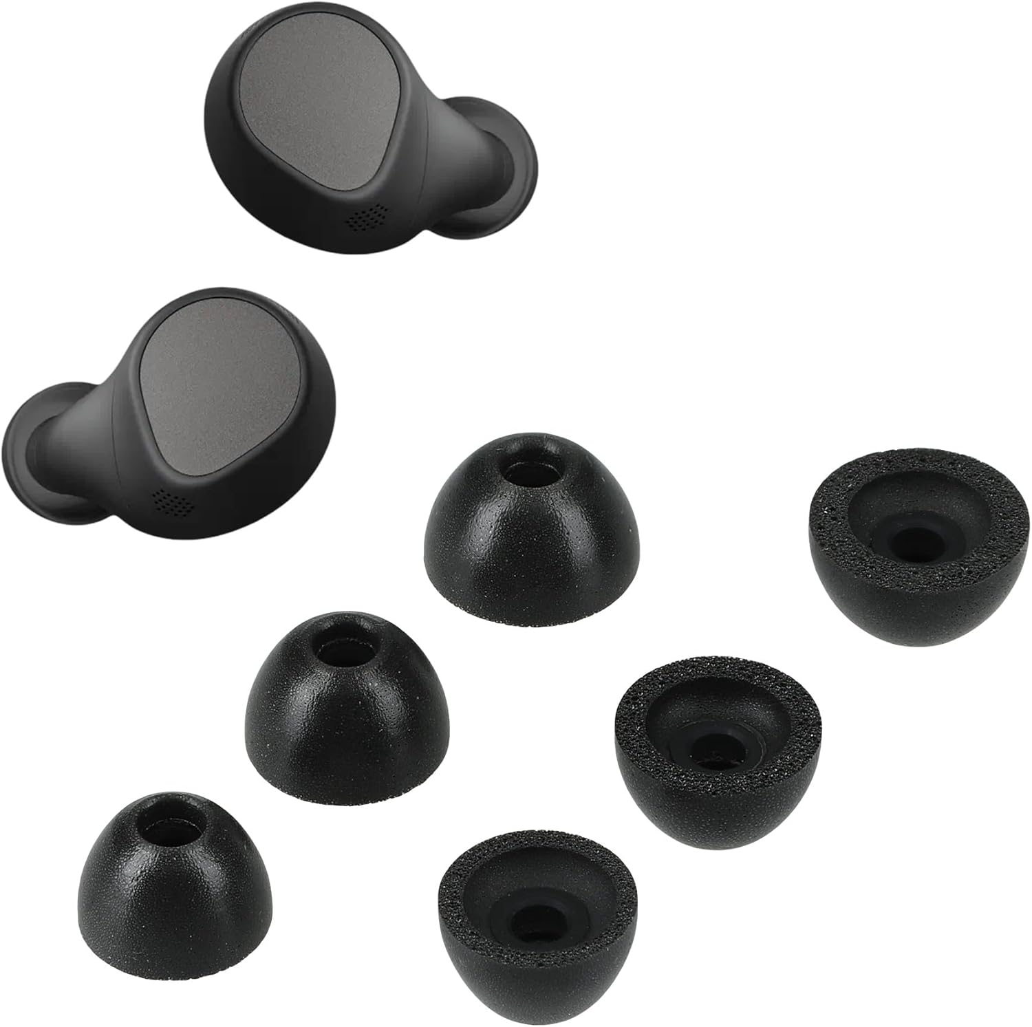 Memory Foam Ear Tips for Jabra Elite 7 Pro - Set of 6