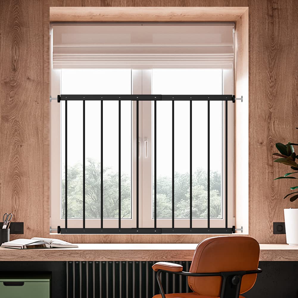 WAOWAO Black Window Safety Guards for Children and Pets