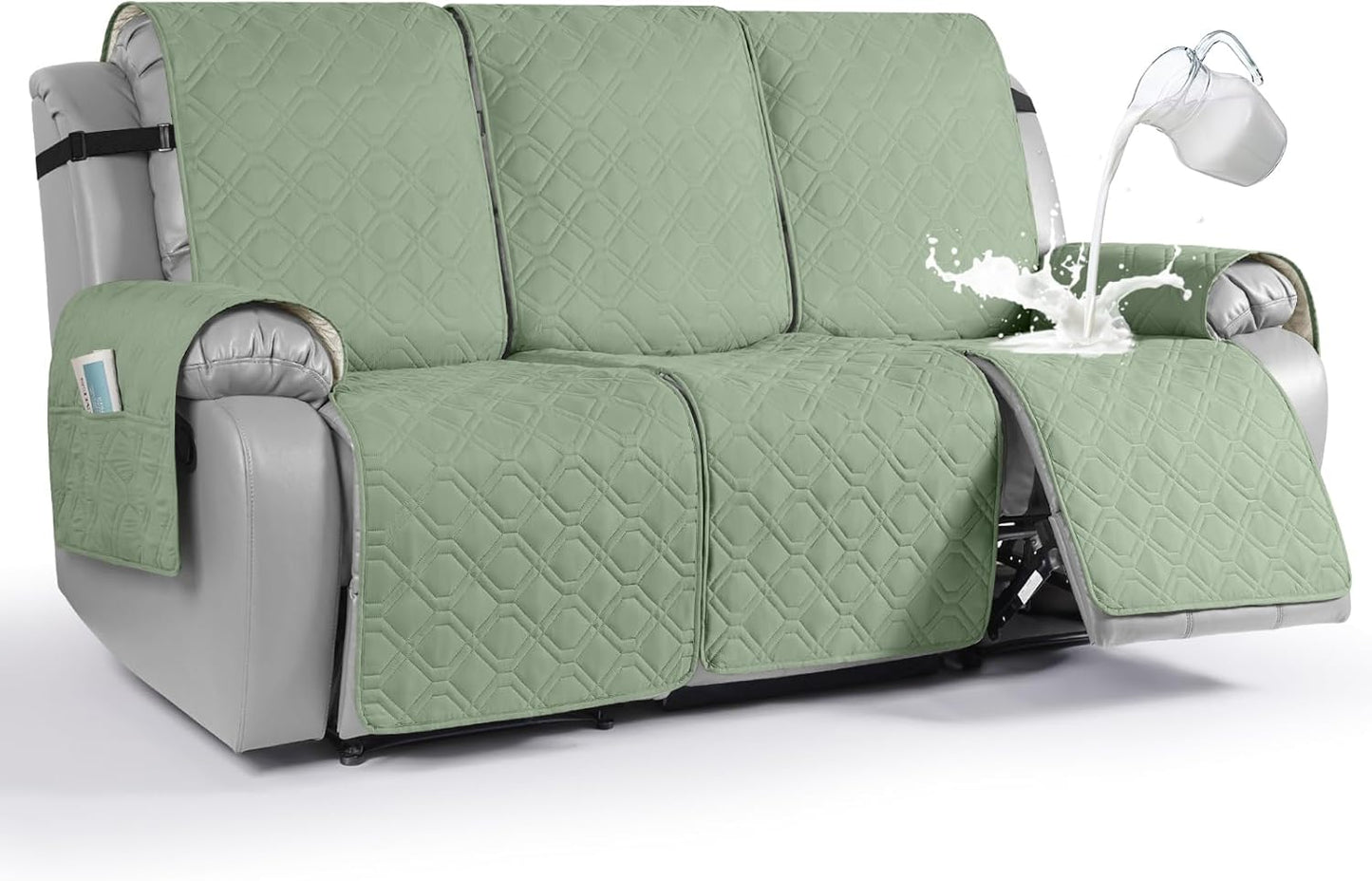 VANSOFY Waterproof Recliner Couch Covers for Pets and Kids