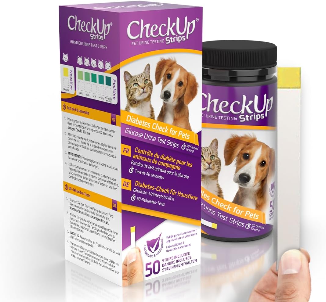 Glucose Detection Strips x 50 - For Cats & Dogs