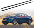 2Pcs Weatherstrip Window Moulding Trim Seal Compatible with 2006-2011