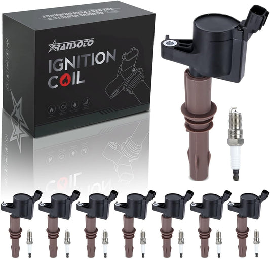 RANSOTO DG521 Ignition Coil Pack for Ford Vehicles 4.6L 5.4L V8