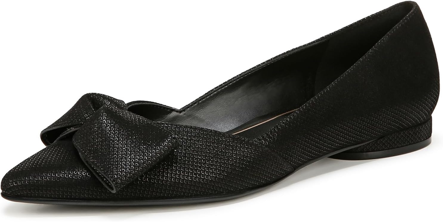 Naturalizer Womens Havana Pointed Toe Ballet Flat for Comfort