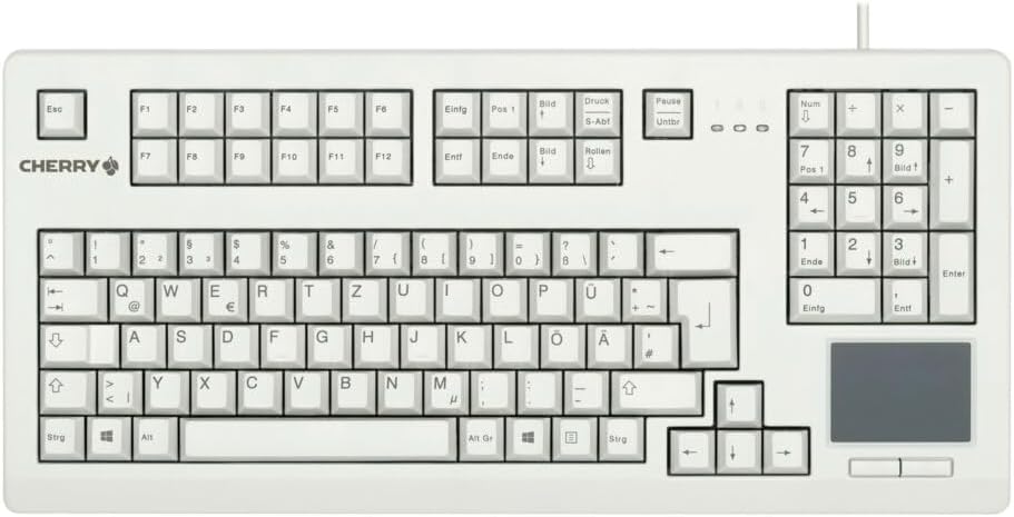 Cherry G80 TouchBoard with Integrated Touchpad for Efficiency