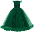 Floral Maxi Dress for Flower Girls at Weddings and Special Times