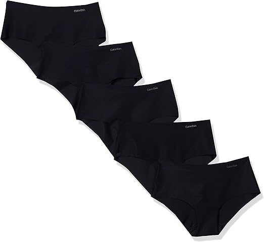 Calvin Klein Women's Invisibles Seamless Hipster Panties 3 Pack