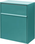 Wall Mount Mailbox Large - Aegean Sea Locking Weatherproof Mailbox