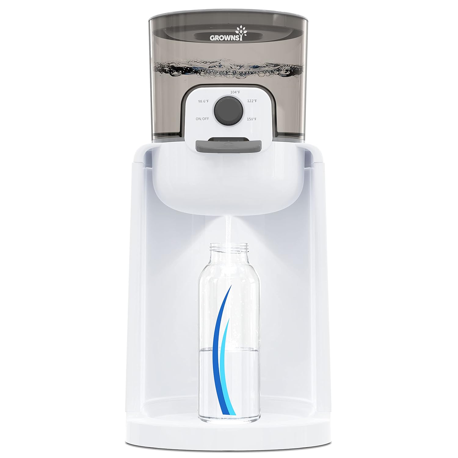 GROWNSY Instant Bottle Warmer: Quick Formula Prep!