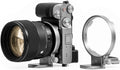 Atoll D-Silver Rotating Collar for DSLR Cameras - Fast Orientation