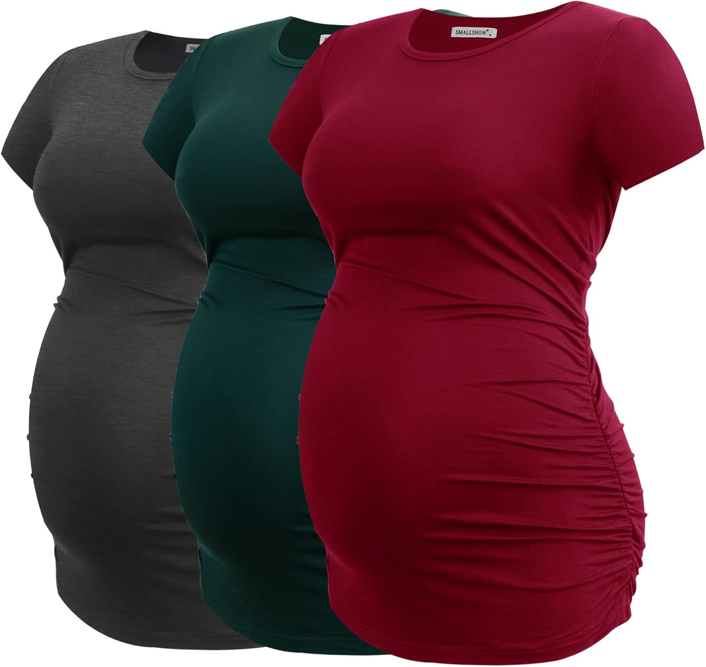 Smallshow Women's Maternity Tops for Comfortable Pregnancy Wear