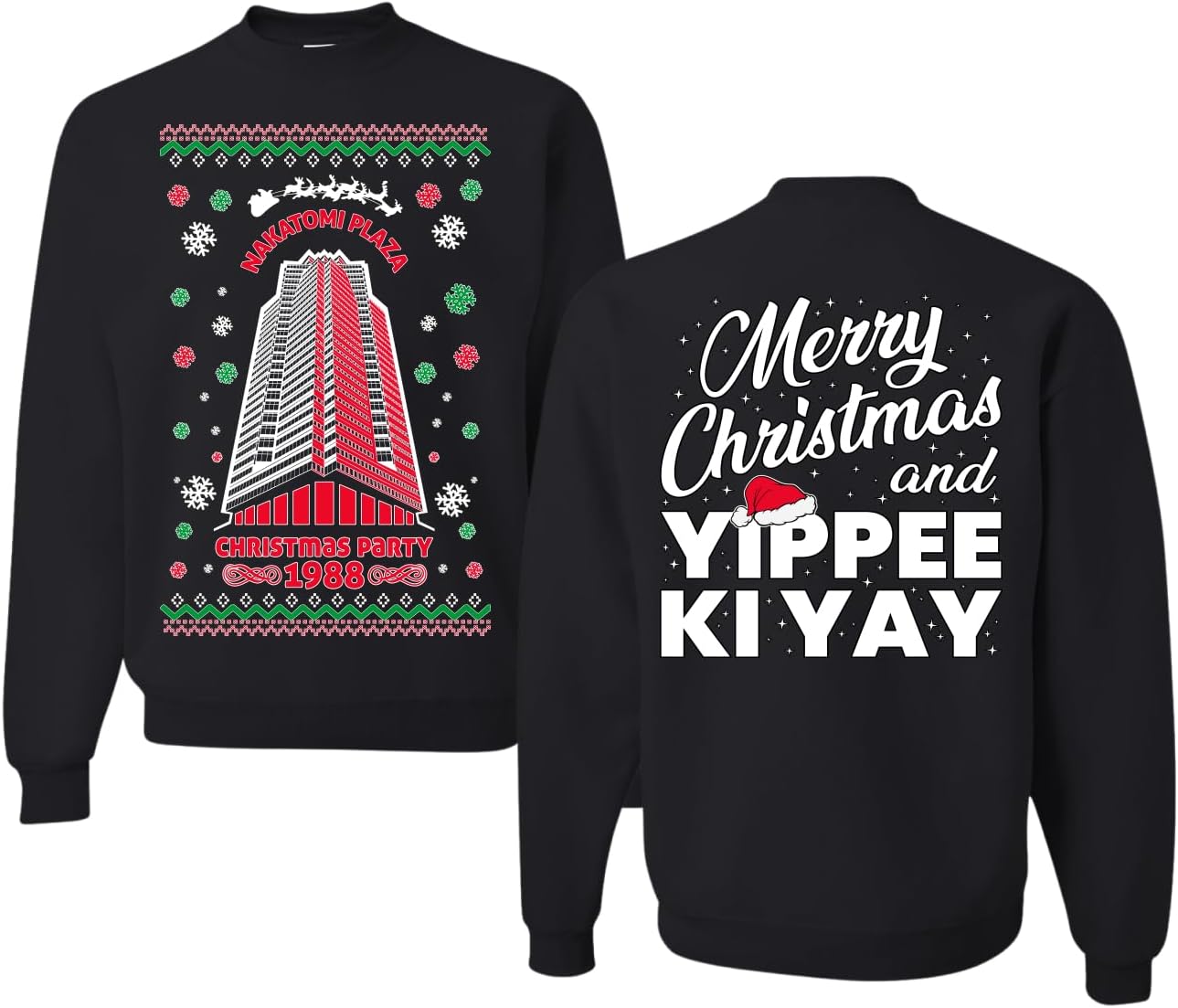 Nakatomi Plaza Christmas Party Ugly Sweater for Everyone