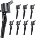 Ignition Coil Pack 8PCS Compatible with 4.6L 5.4L Ford - Reliable