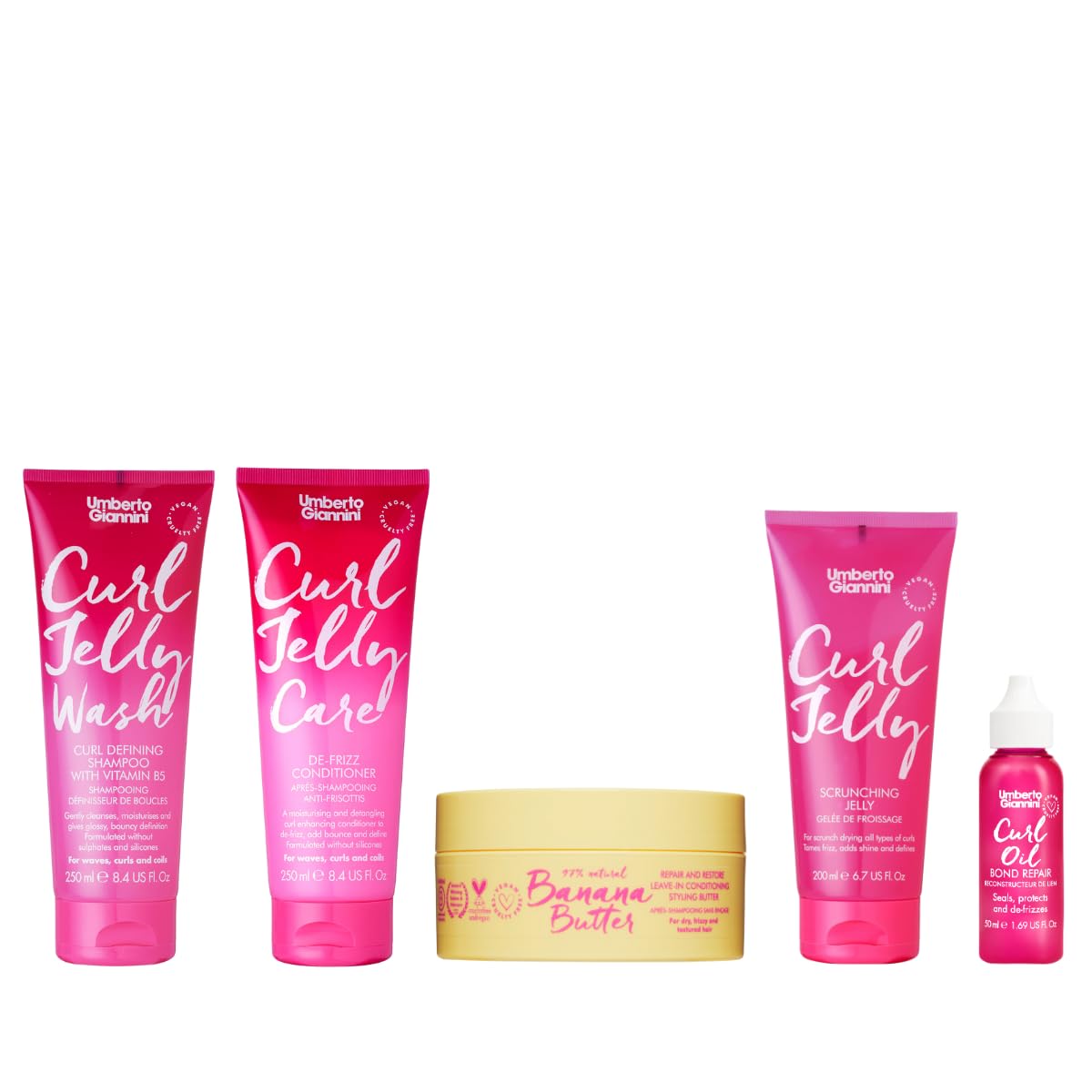 Curl Type 4 Kit for Frizz-Free Defined Curls and Care