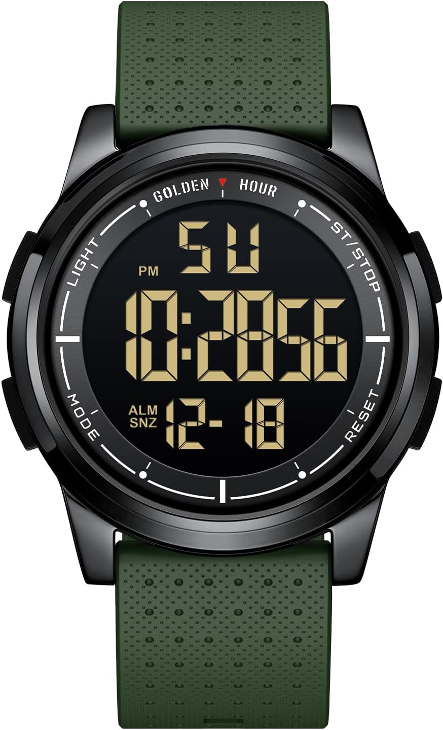 Ultra-Thin Waterproof Digital Sports Watch - GOLDEN HOUR