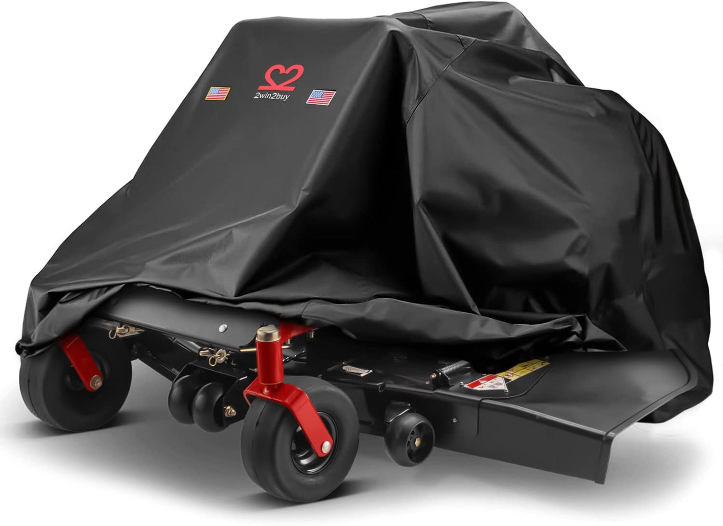 Universal Zero-Turn Lawn Mower Cover for 60in Decks - Heavy Duty