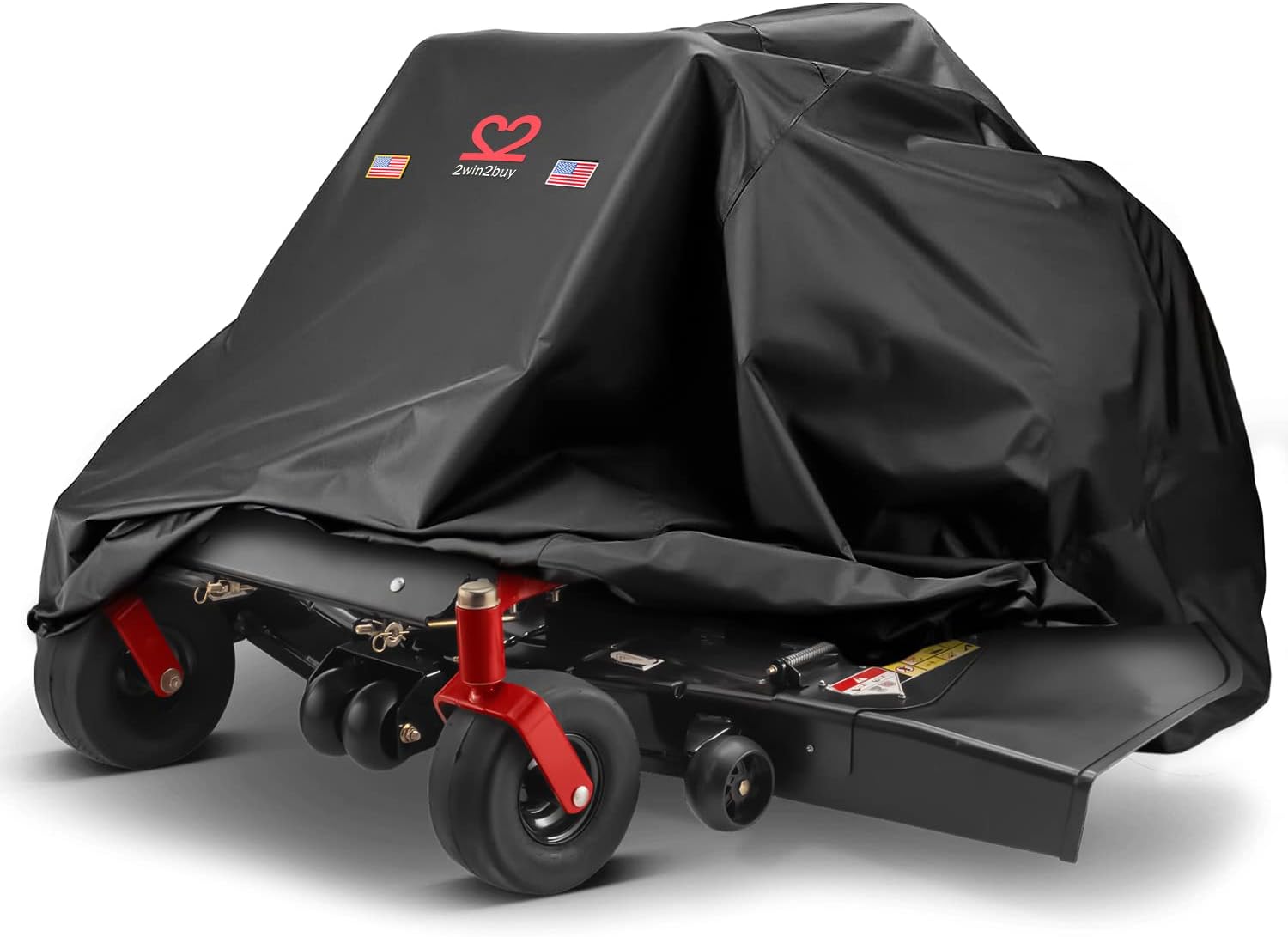 Universal Zero-Turn Lawn Mower Cover for 60in Decks - Heavy Duty