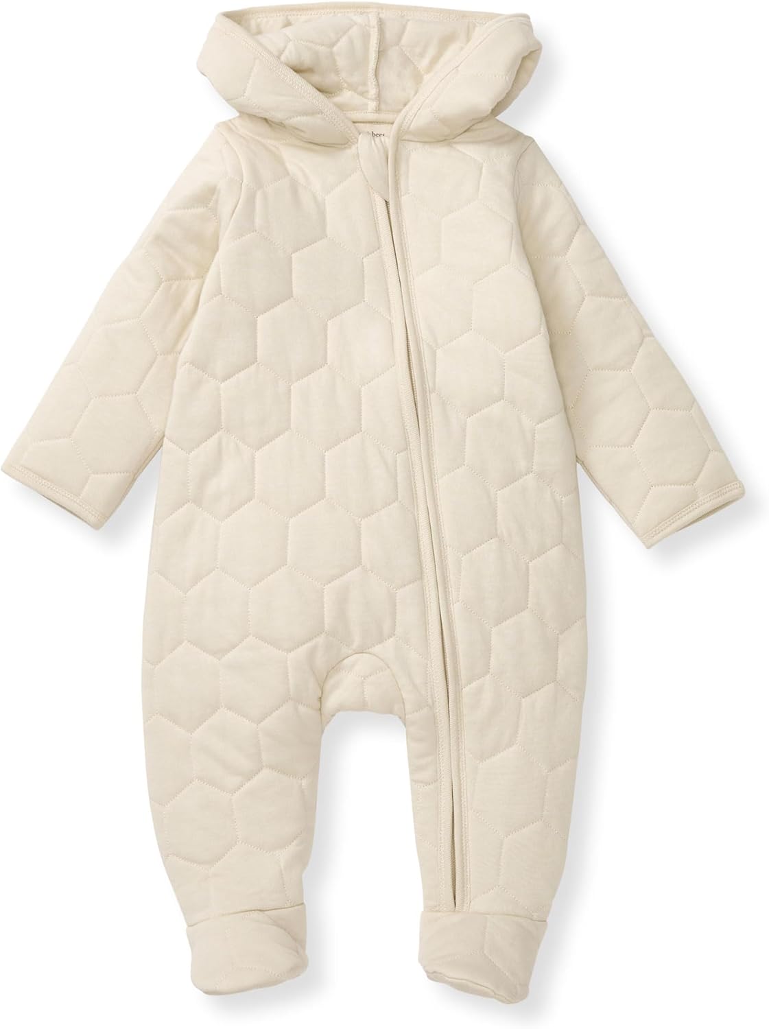 Burt's Bees Baby Girls Infant Bunting Jumpsuit for Comfort