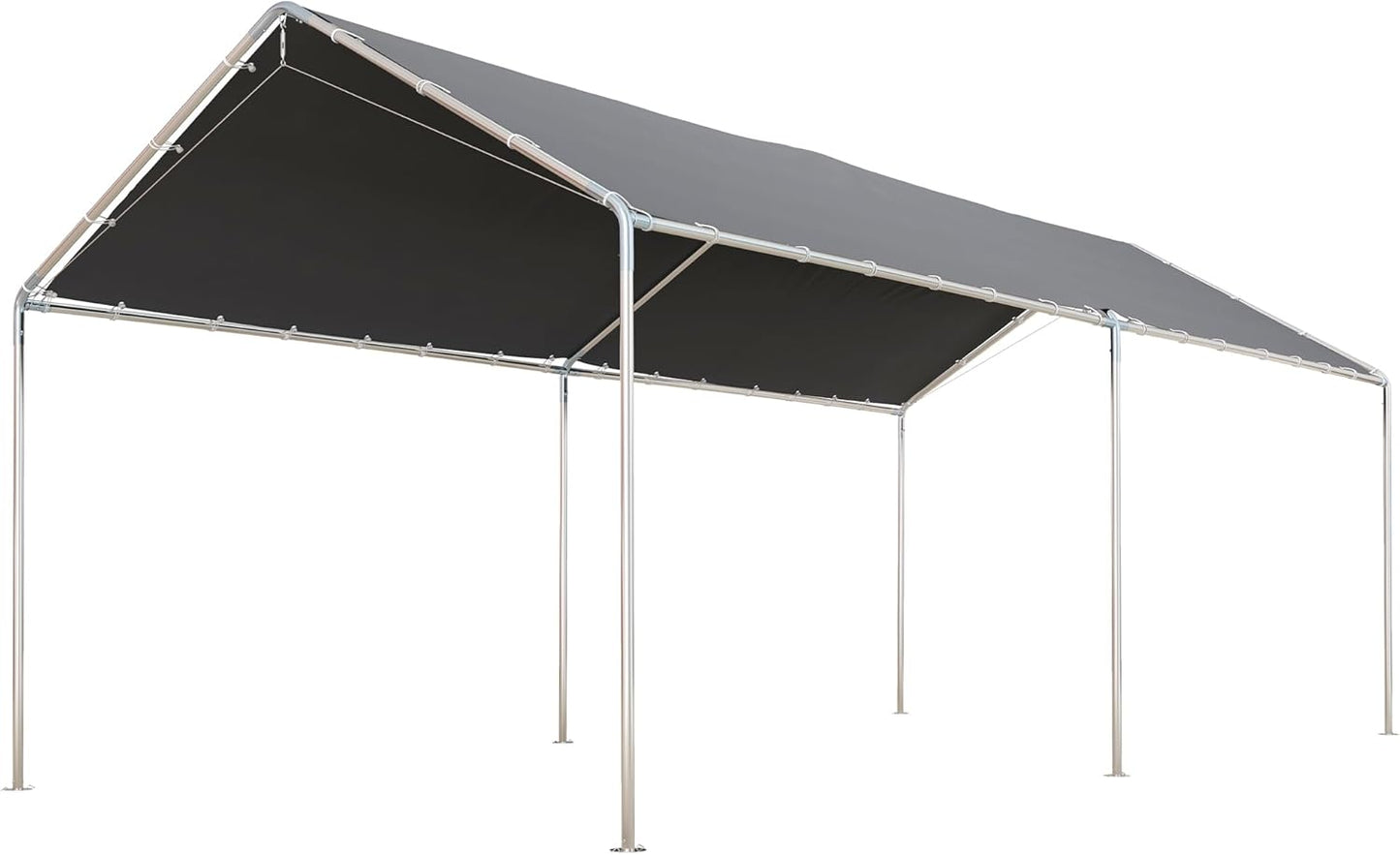 Outsunny 10ftx20ft Heavy Duty Carport Tent for All Seasons